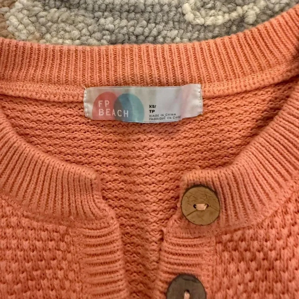 Free people xs Pink Knit Sweater and Pants Set - Picture 5 of 6